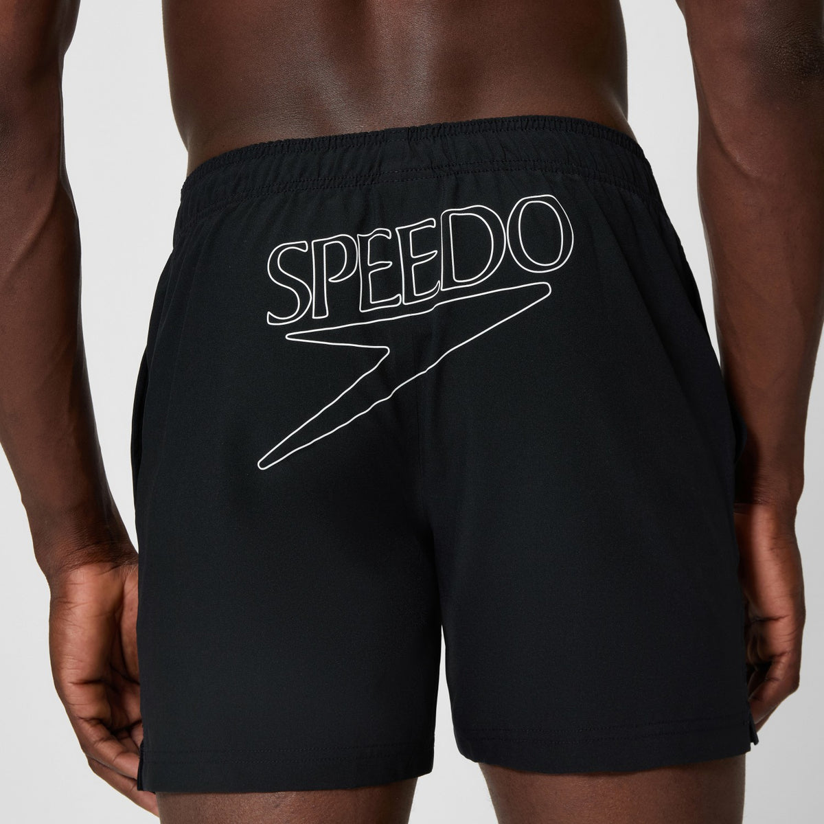 Classic Logo Swim Shorts Black | Speedo