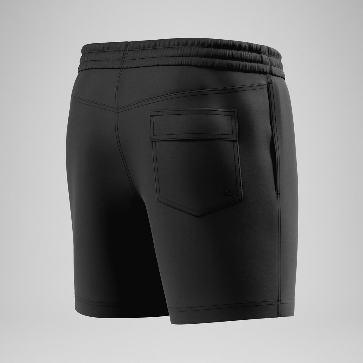 Medley Logo Swim Shorts Black/Green | Speedo