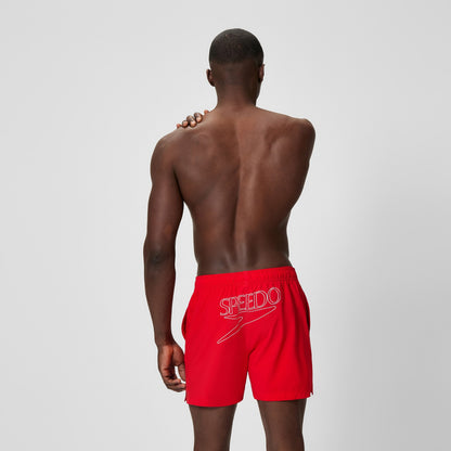 Classic Logo Swim Shorts Red | Speedo