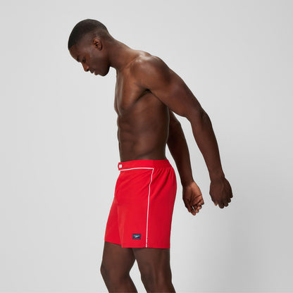 Jetstream Solid Swim Shorts Red | Speedo