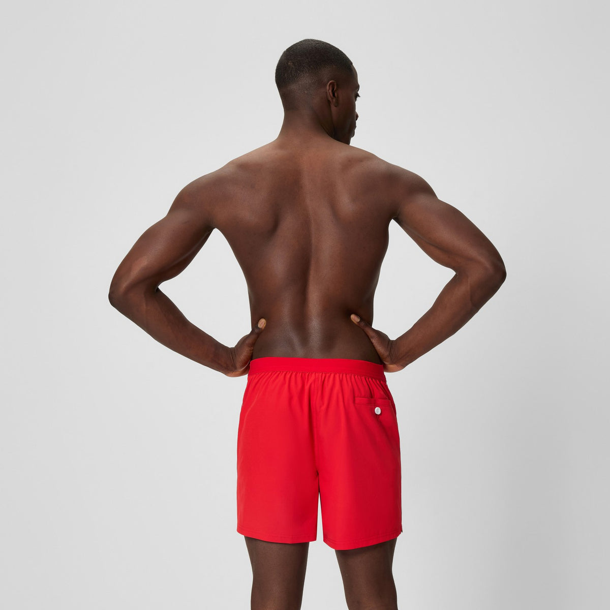 Jetstream Solid Swim Shorts Red | Speedo