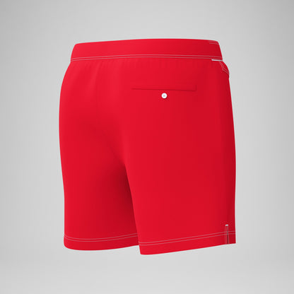 Jetstream Solid Swim Shorts Red | Speedo
