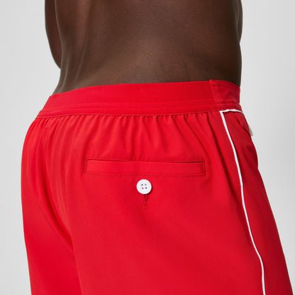Jetstream Solid Swim Shorts Red | Speedo
