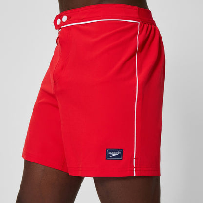 Jetstream Solid Swim Shorts Red | Speedo