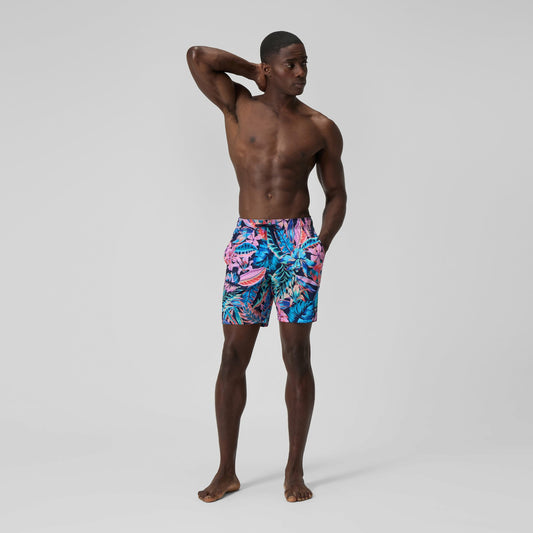 Print Rondo Edge Volley Blue | Speedo