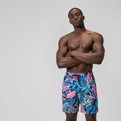 Print Rondo Edge Volley Blue | Speedo