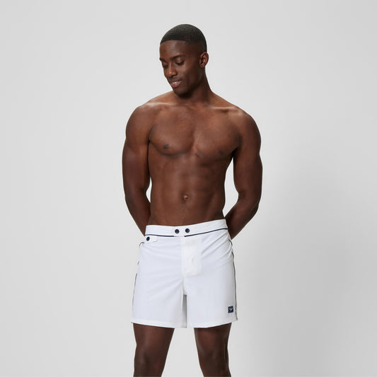 Jetstream Solid Swim Shorts White | Speedo