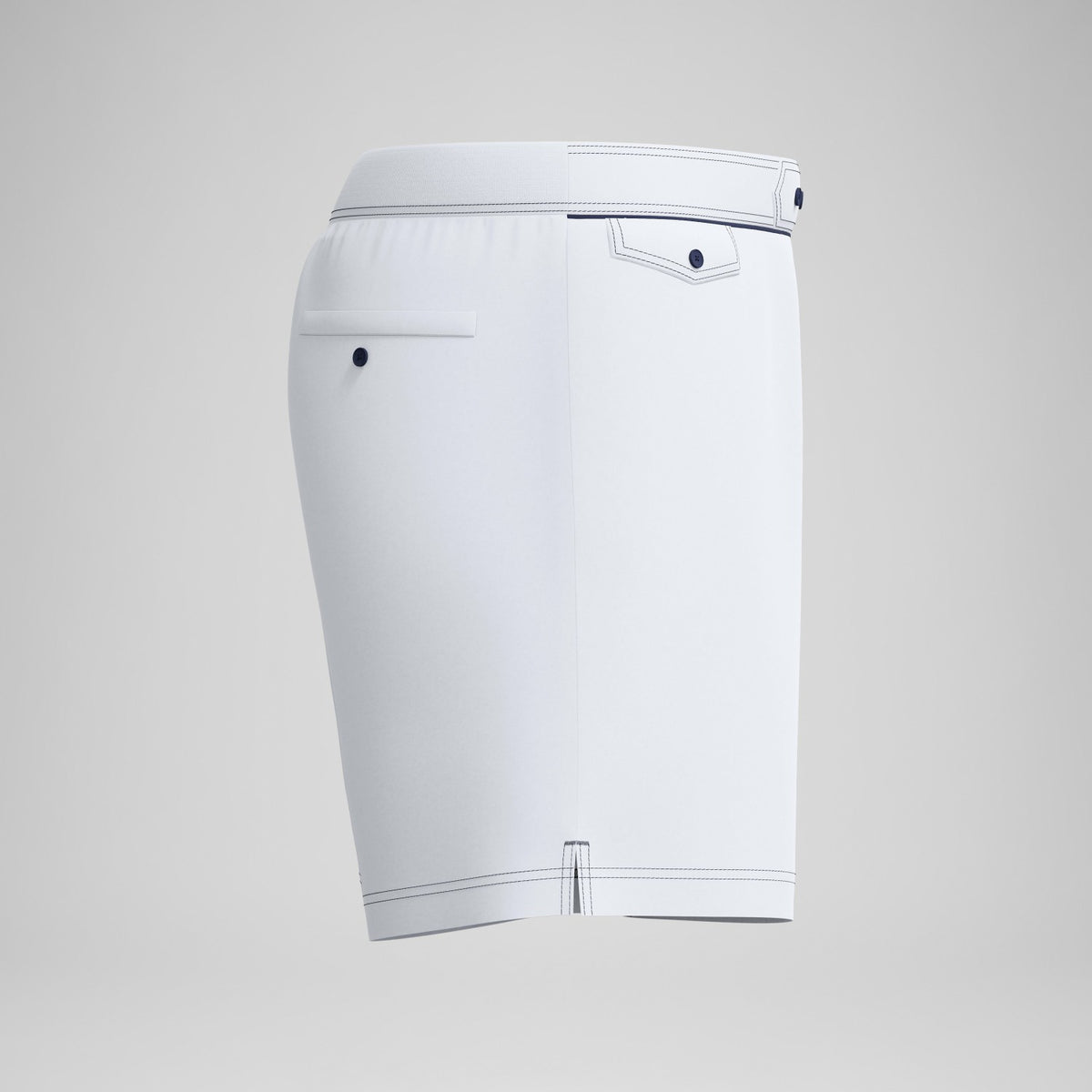 Jetstream Solid Swim Shorts White | Speedo