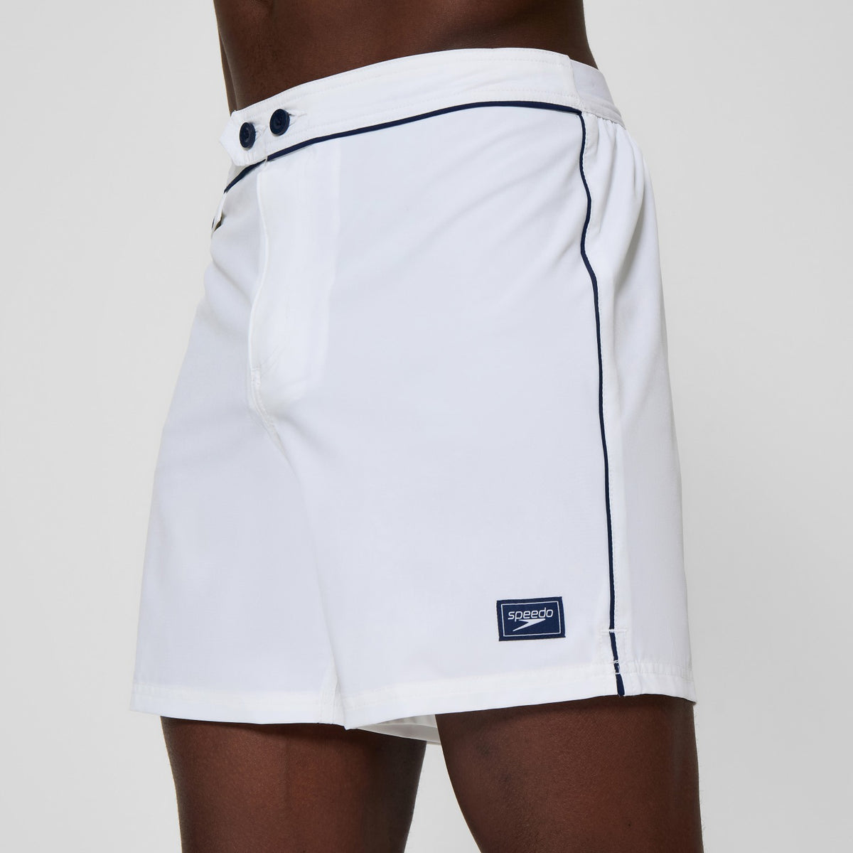 Jetstream Solid Swim Shorts White | Speedo