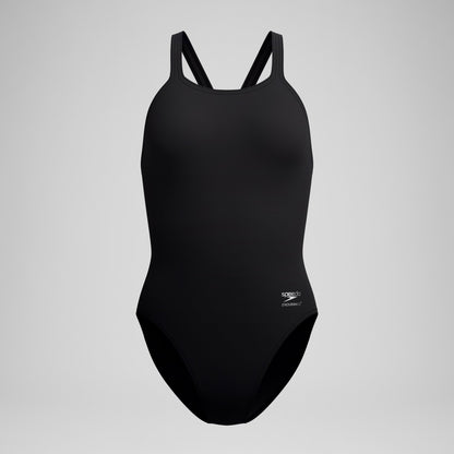 Solid Leaderback Swimsuit Black | Speedo