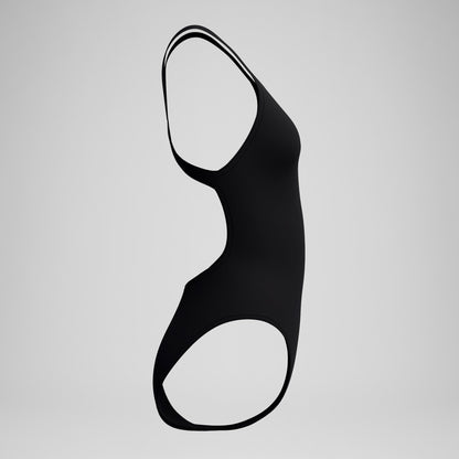 Solid Leaderback Swimsuit Black | Speedo
