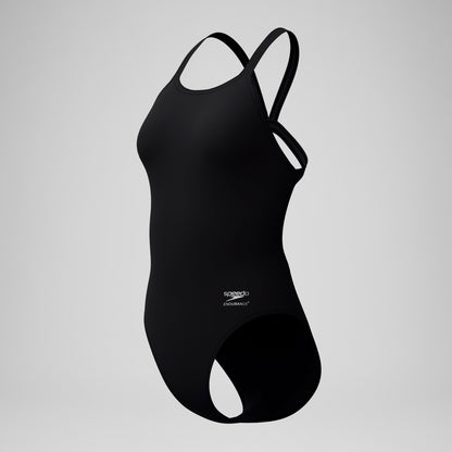 Solid Leaderback Swimsuit Black | Speedo