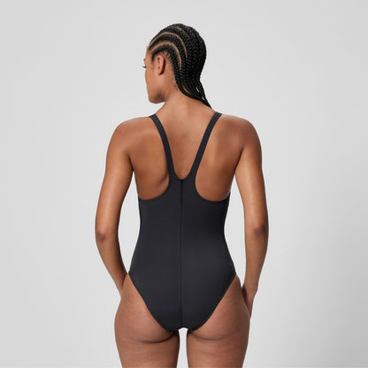 Hyperboom Butterfly Back Swimsuit Black/Pink | Speedo