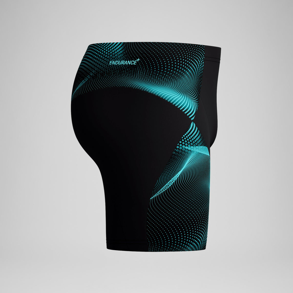 Endurance+ MAX Compression Mid Jammer Black/Turquoise | Speedo
