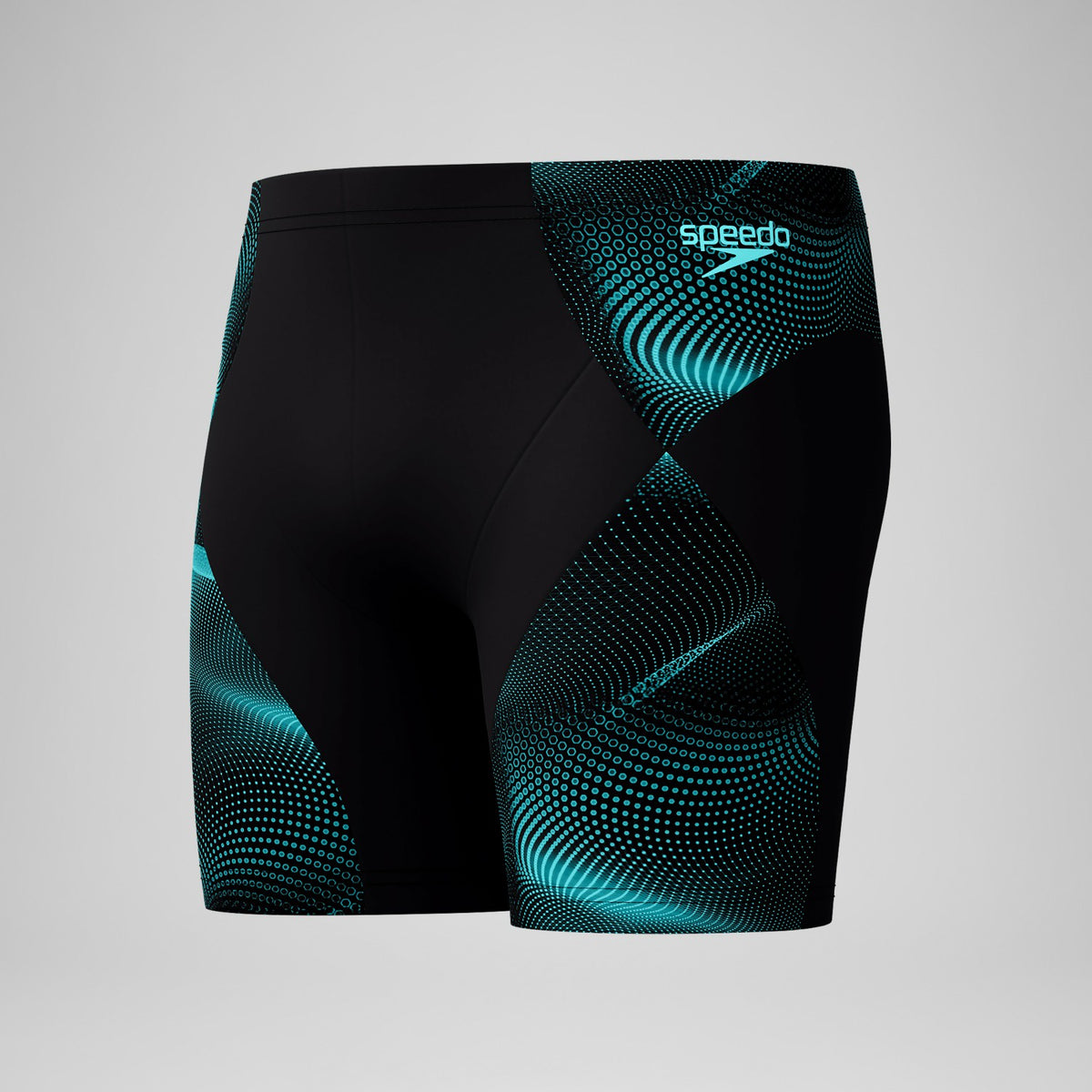 Endurance+ MAX Compression Mid Jammer Black/Turquoise | Speedo