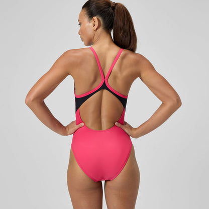 Solid Racerback Swimsuit Pink | Speedo