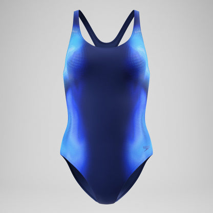 Printed Medalist Swimsuit Blue/Navy | Speedo