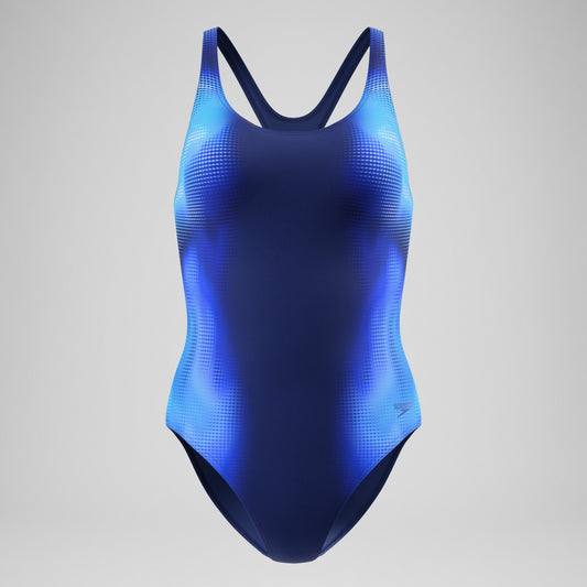 Printed Medalist Swimsuit Blue/Navy | Speedo