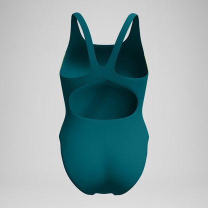 Colourblock 2.0 Swimsuit Green | Speedo