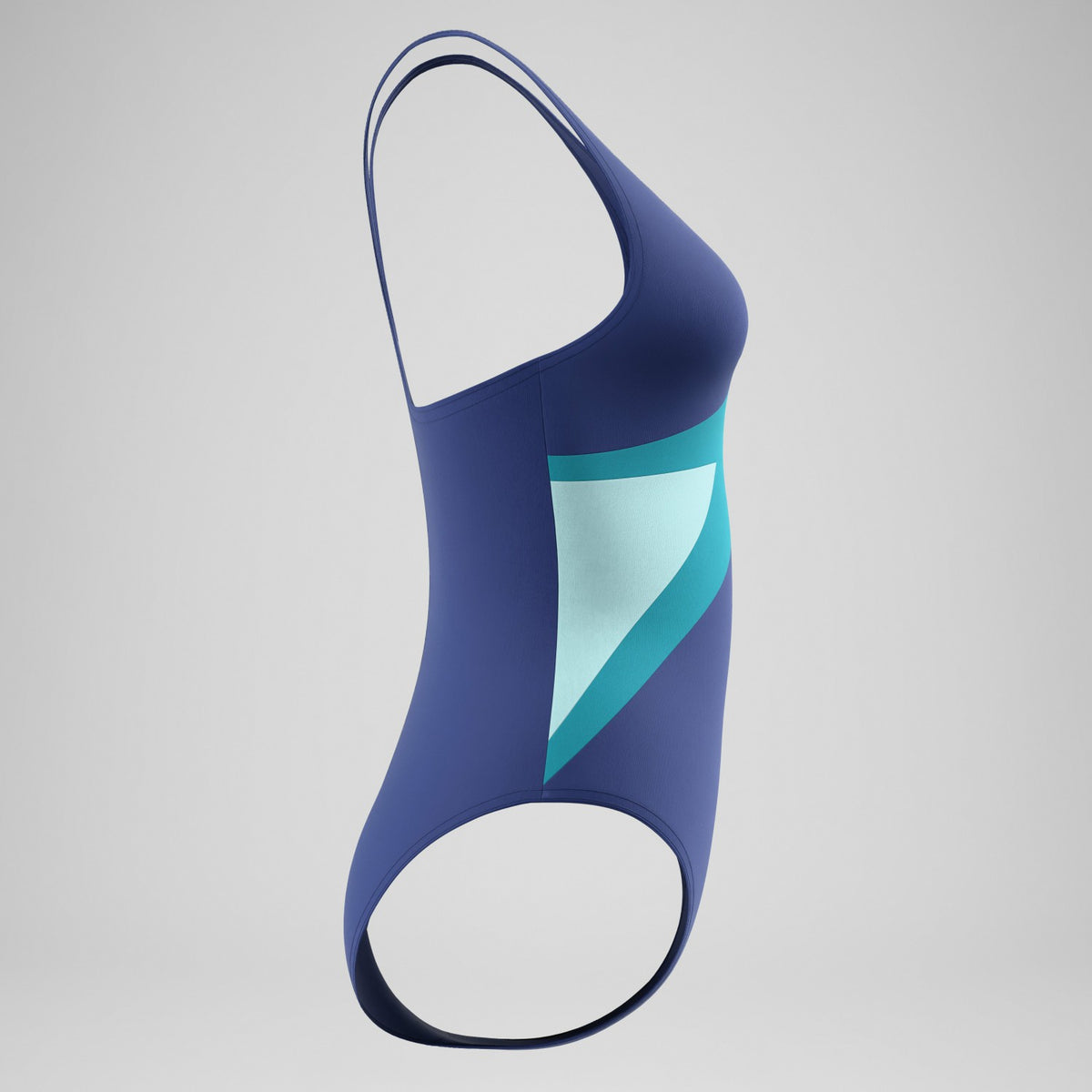 Hyperboom Butterfly Back Swimsuit Blue/Green | Speedo