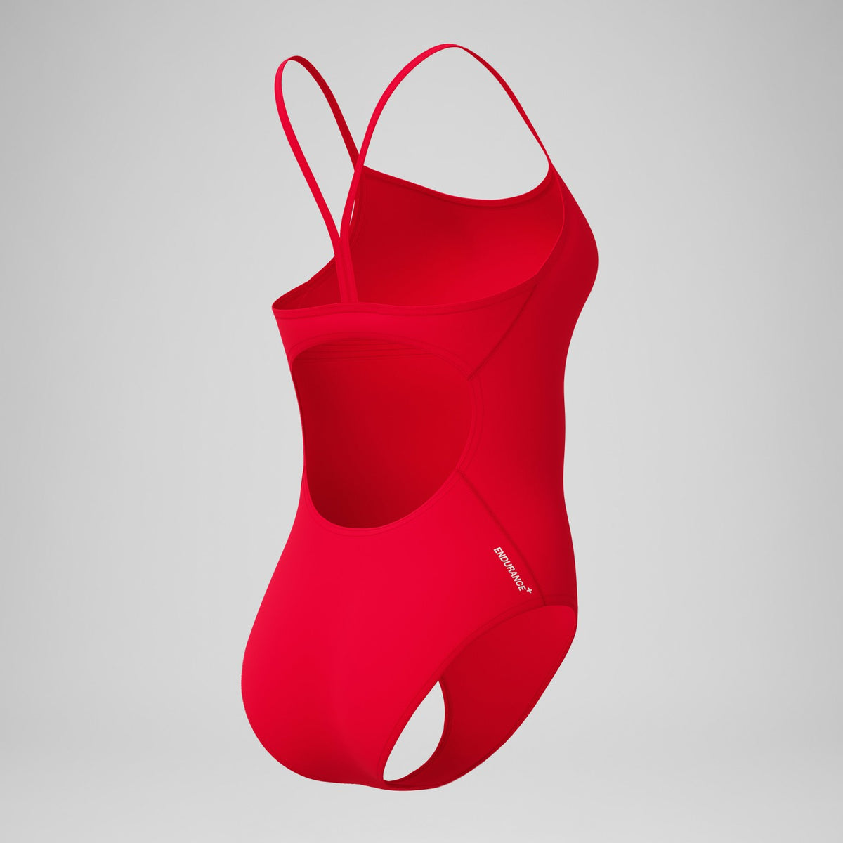 Endurance+ Logo Thinstrap Swimsuit Red | Speedo