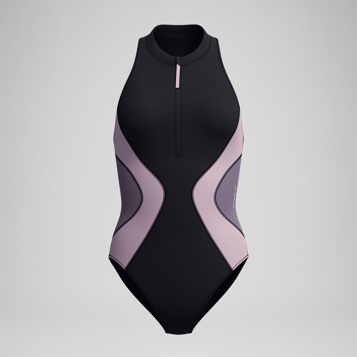 Colourblock Swimsuit Black/Dark Grey | Speedo