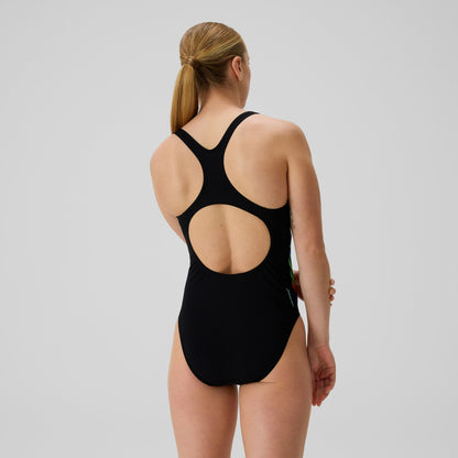 Digital Printed Medalist Swimsuit Black | Speedo