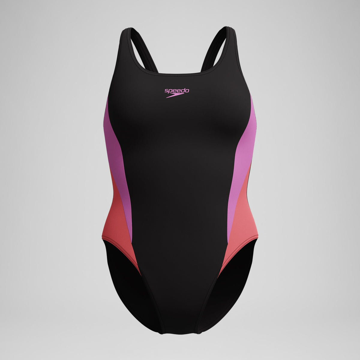 Colourblock 2.0 Swimsuit Black/Pink | Speedo
