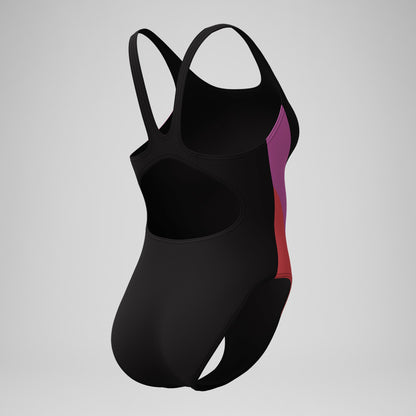 Colourblock 2.0 Swimsuit Black/Pink | Speedo