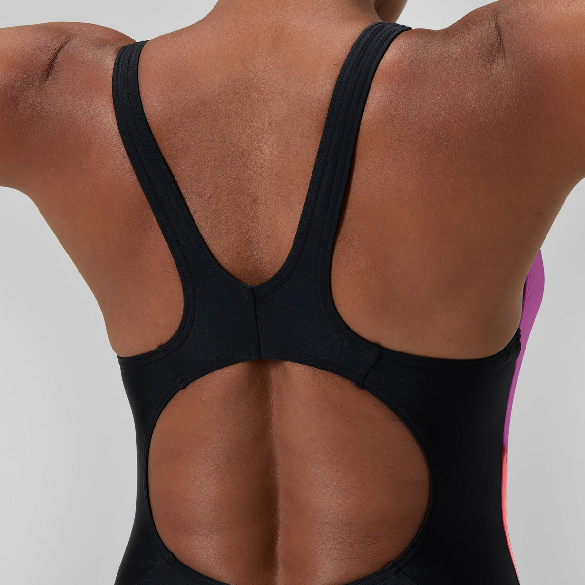 Colourblock 2.0 Swimsuit Black/Pink | Speedo