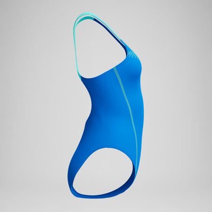 Medley Logo Swimsuit Blue/Green | Speedo