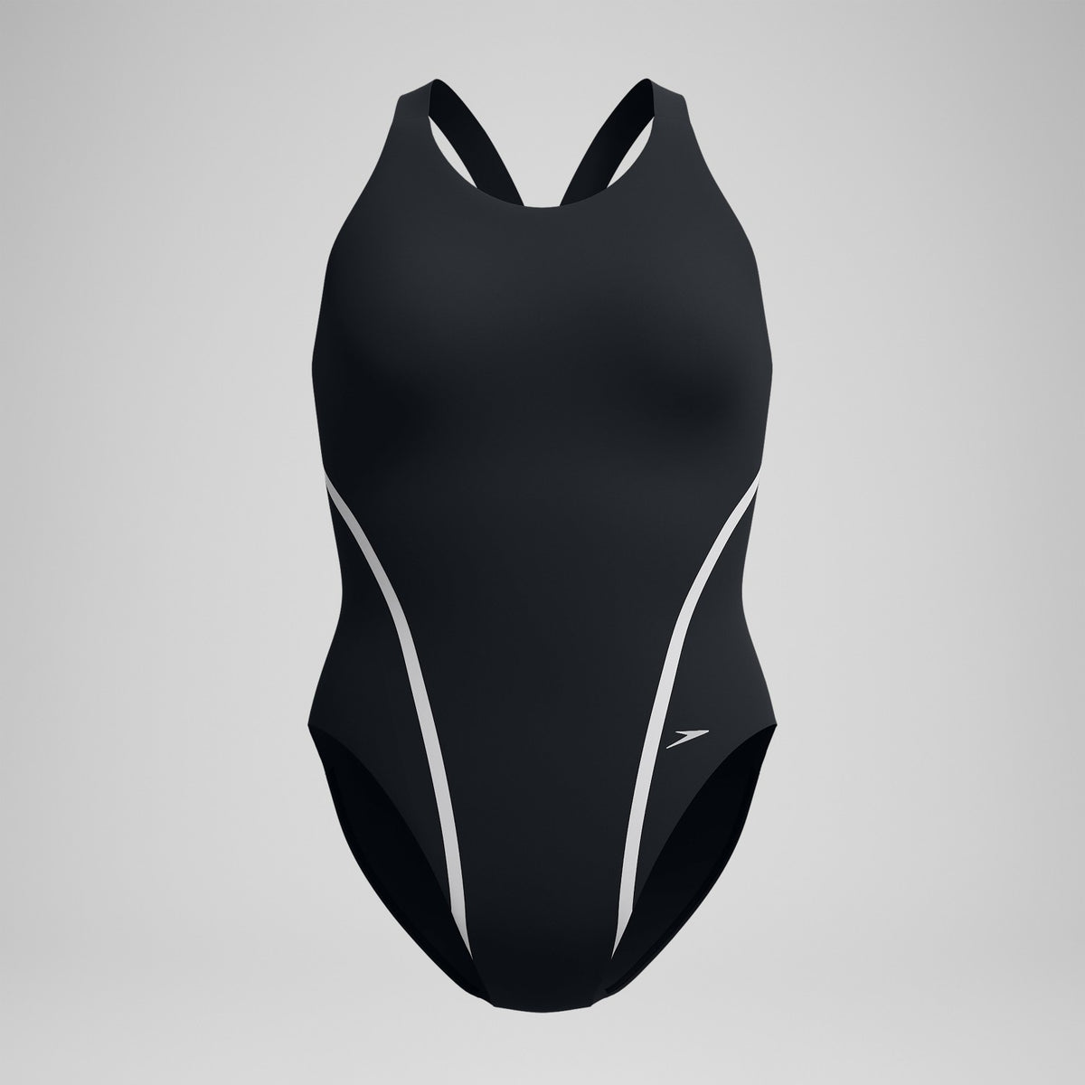 V Class Movement Back Swimsuit Black/Grey | Speedo