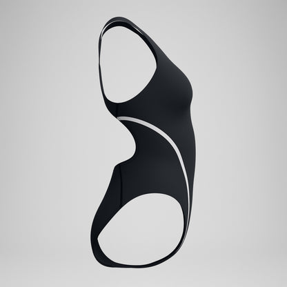 V Class Movement Back Swimsuit Black/Grey | Speedo