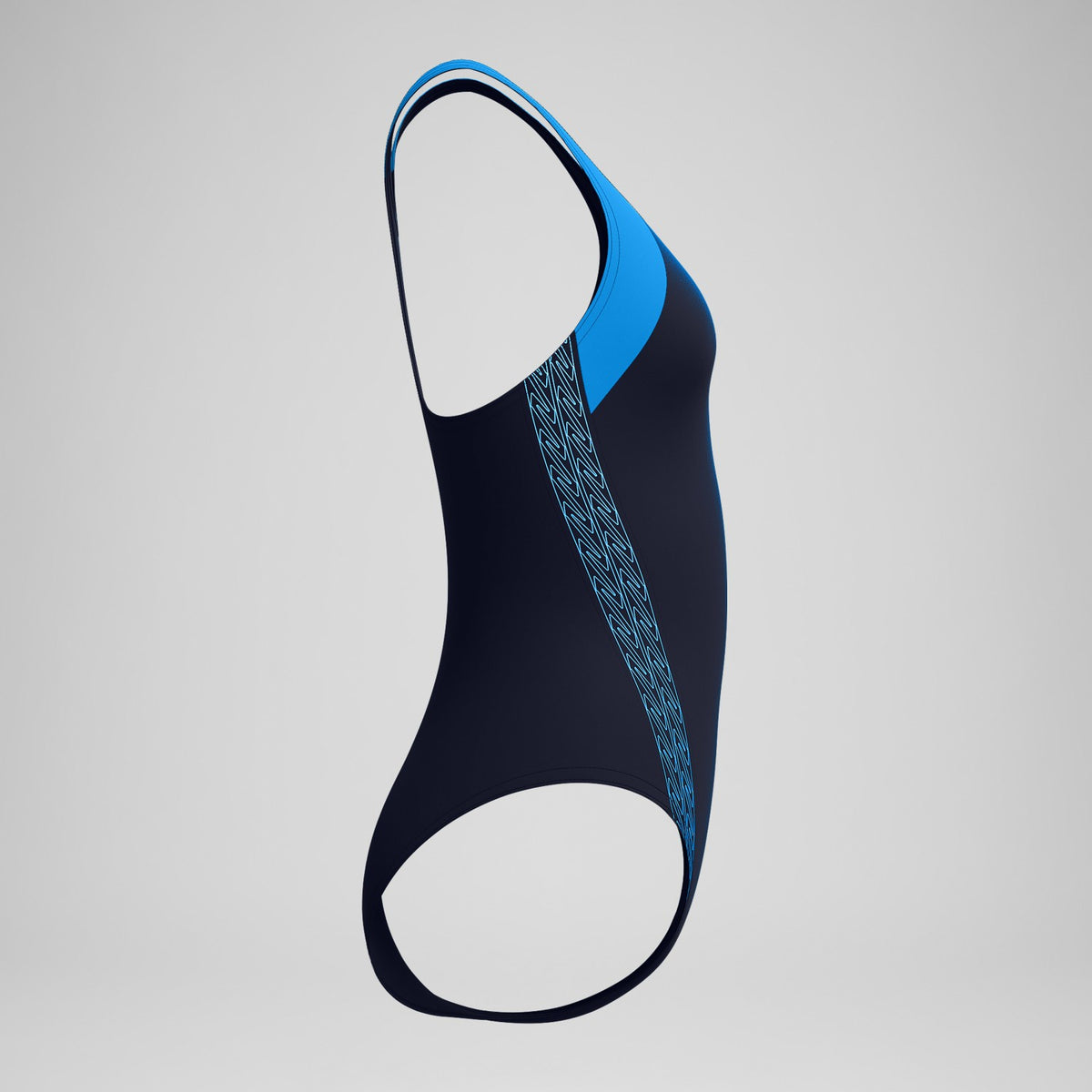 Placement Laneback Swimsuit Navy/Blue | Speedo