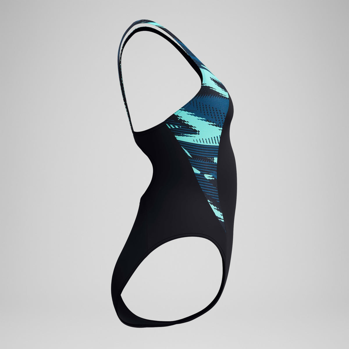 HyberBoom Splice Muscleback Swimsuit DarkTeal/Green | Speedo