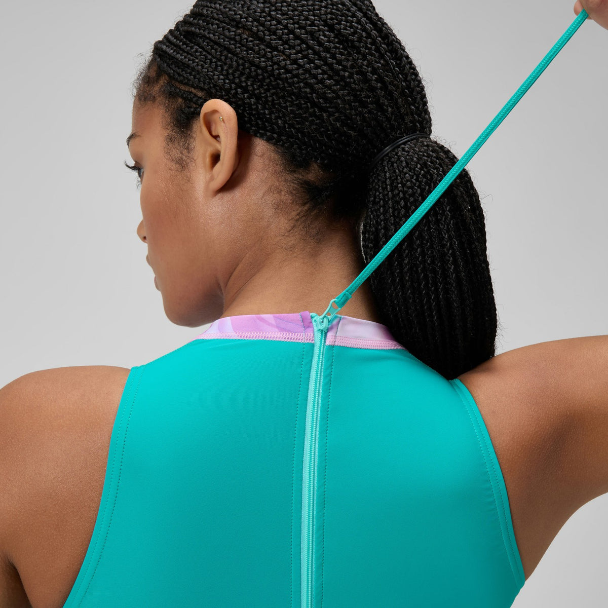 Printed Hydrasuit Pink/Turquoise | Speedo