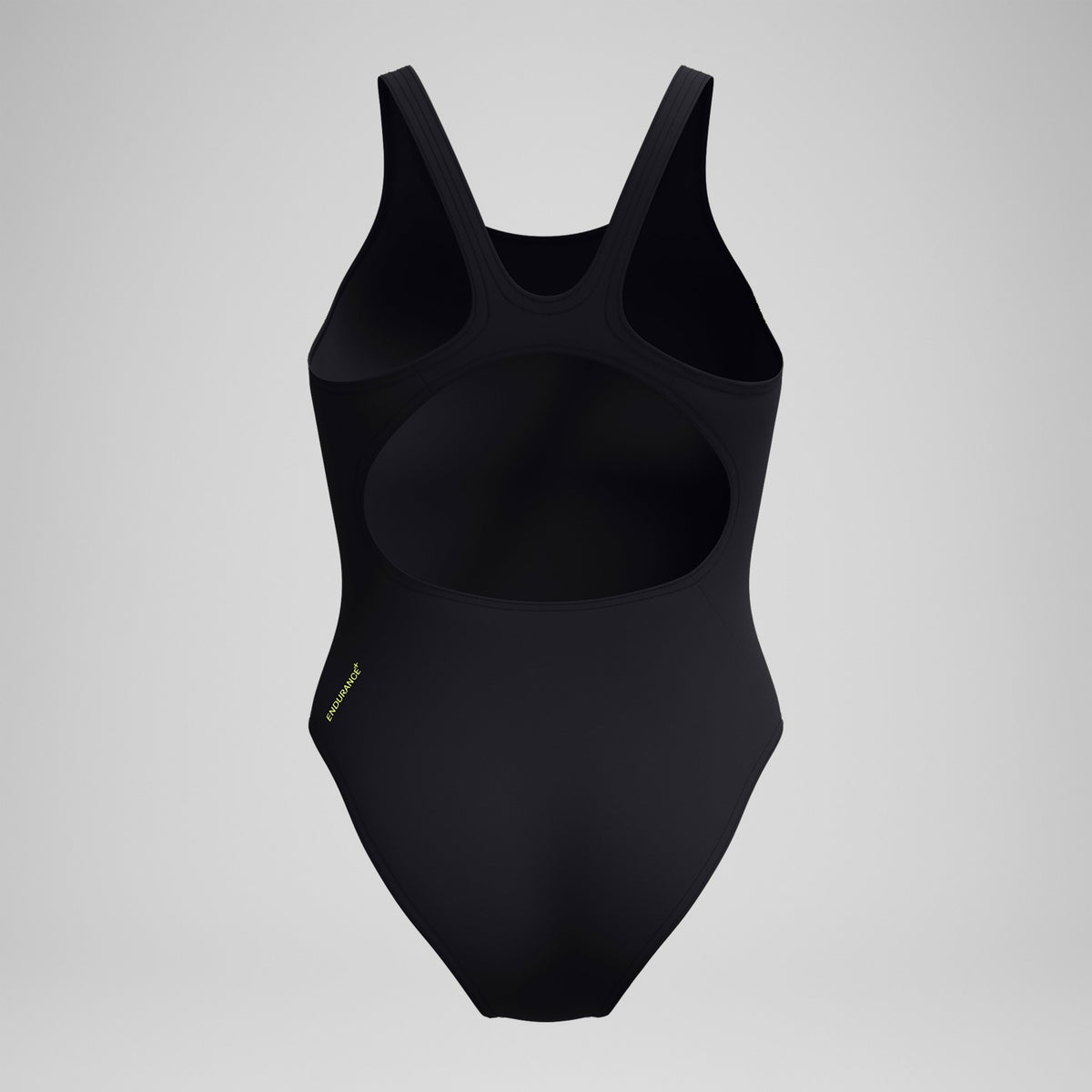 Placement Muscleback Swimsuit Black/Yellow | Speedo