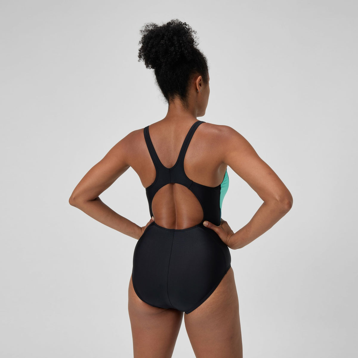 Colourblock 2.0 Swimsuit Black/Turquoise | Speedo