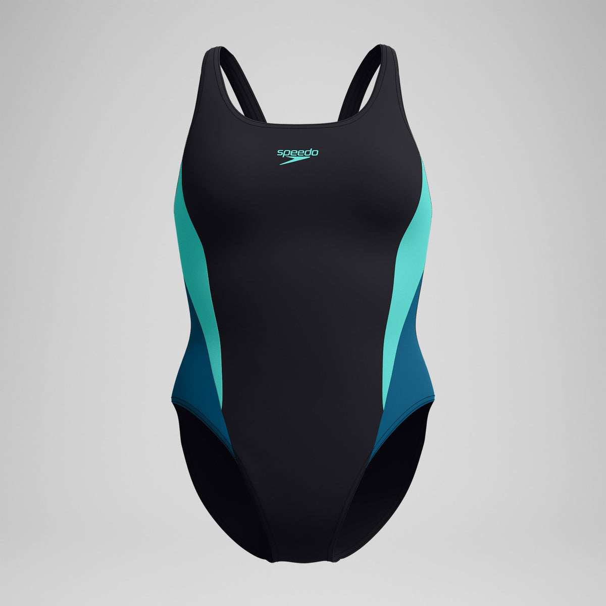 Colourblock 2.0 Swimsuit Black/Turquoise | Speedo