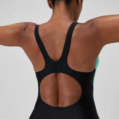 Colourblock 2.0 Swimsuit Black/Turquoise | Speedo