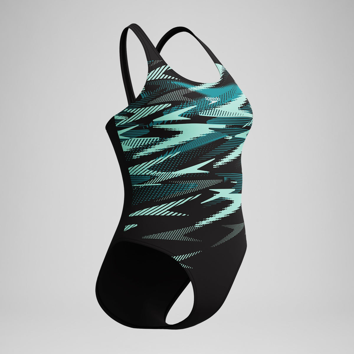 HyberBoom Placement Swimsuit DarkTeal/Green | Speedo