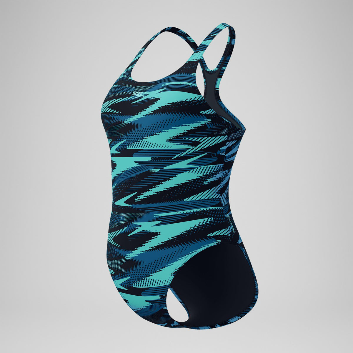 HyberBoom Allover Medalist Swimsuit DarkTeal/Green | Speedo