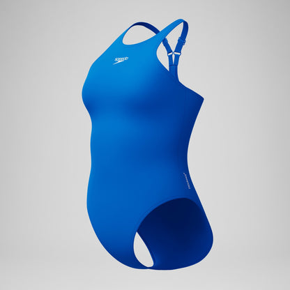 Endurance+ Longer Body V Back Swimsuit Blue | Speedo