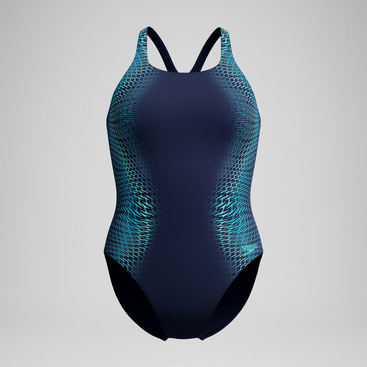 Medalist Printed Swimsuit Blue | Speedo