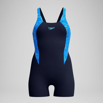 Hyperboom Splice Legsuit Navy/Blue | Speedo