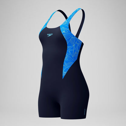 Hyperboom Splice Legsuit Navy/Blue | Speedo