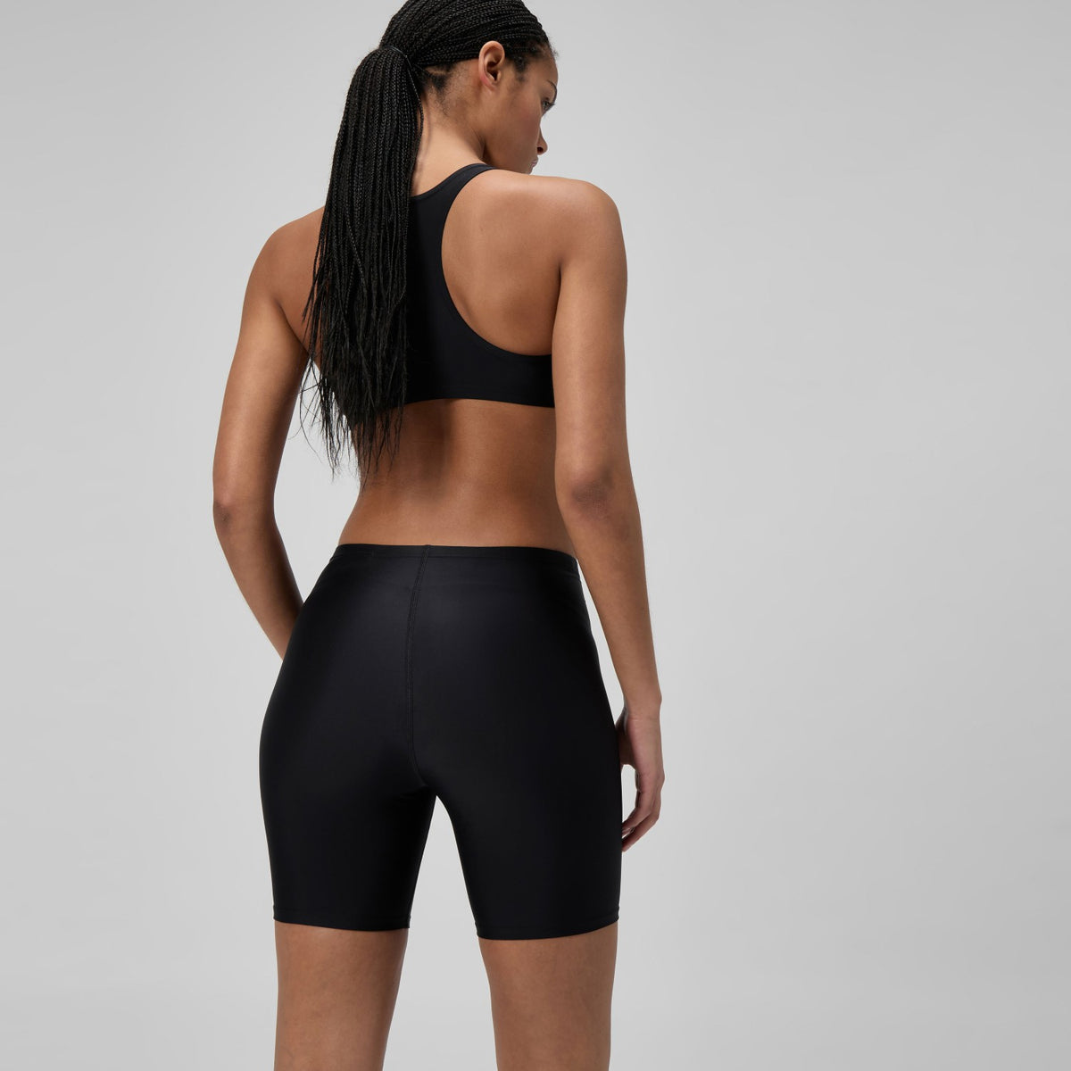 Solid Swim Shorts Black | Speedo