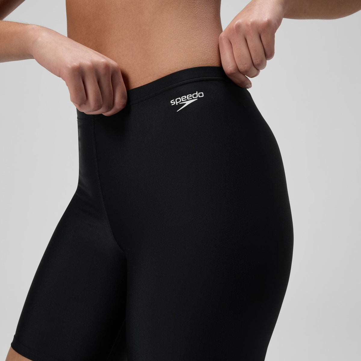 Solid Swim Shorts Black | Speedo