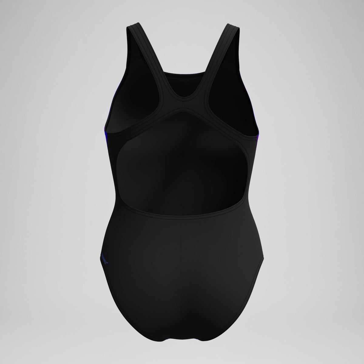 Club Training Printed Recordback Swimsuit Black/Blue | Speedo