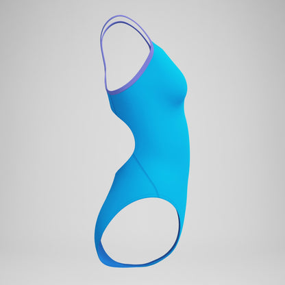 Club Training Solid Flyback 2.0 Swimsuit Blue | Speedo